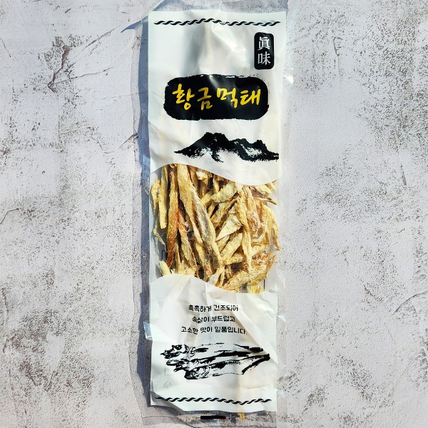 황금 먹태채 130g X 10미 손질 먹태 : 안주상회