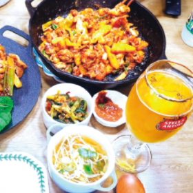 상호주식회사 국내산 춘천 닭갈비 300g 500g : 양심보감