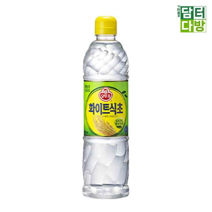 오뚜기 화이트식초 900ml X 3개 : 담터다방