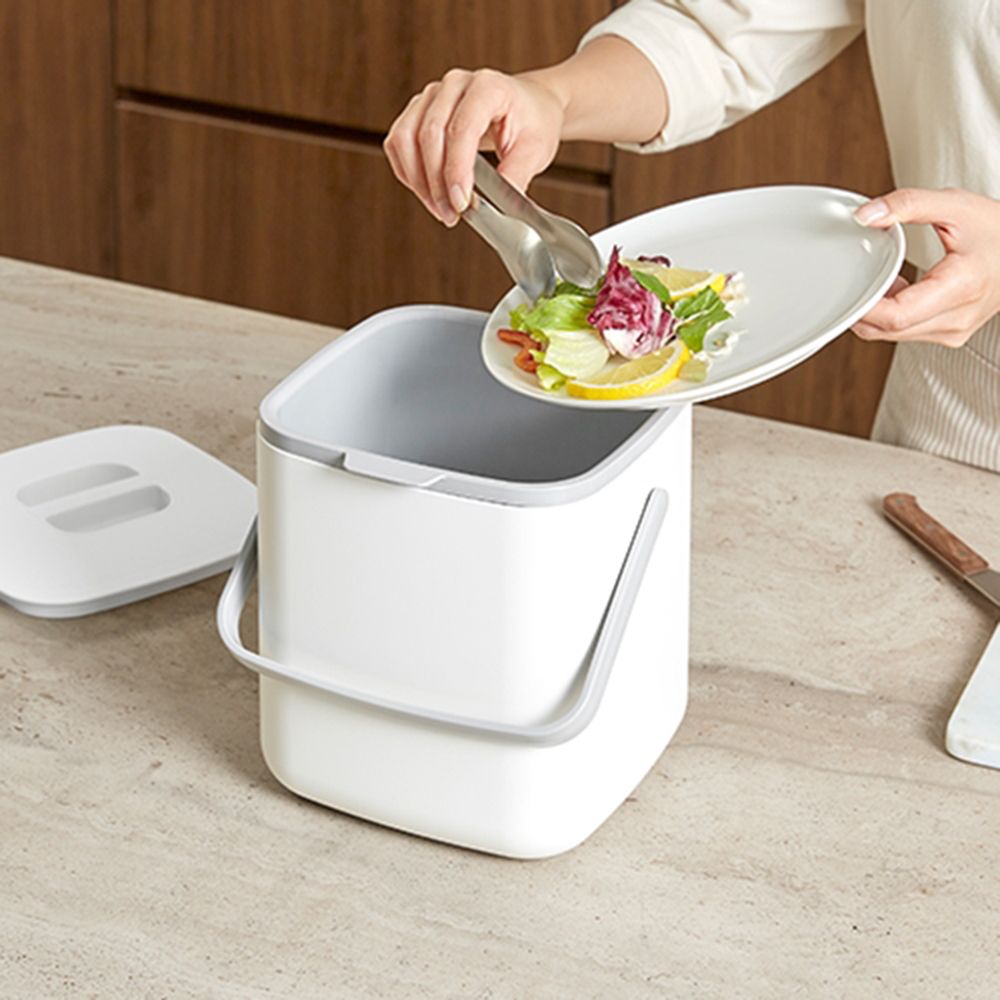 음식물 쓰레기통 5L 음식물분리트레이 잔반처리 잔반통 물빠짐 : 프롬미투미