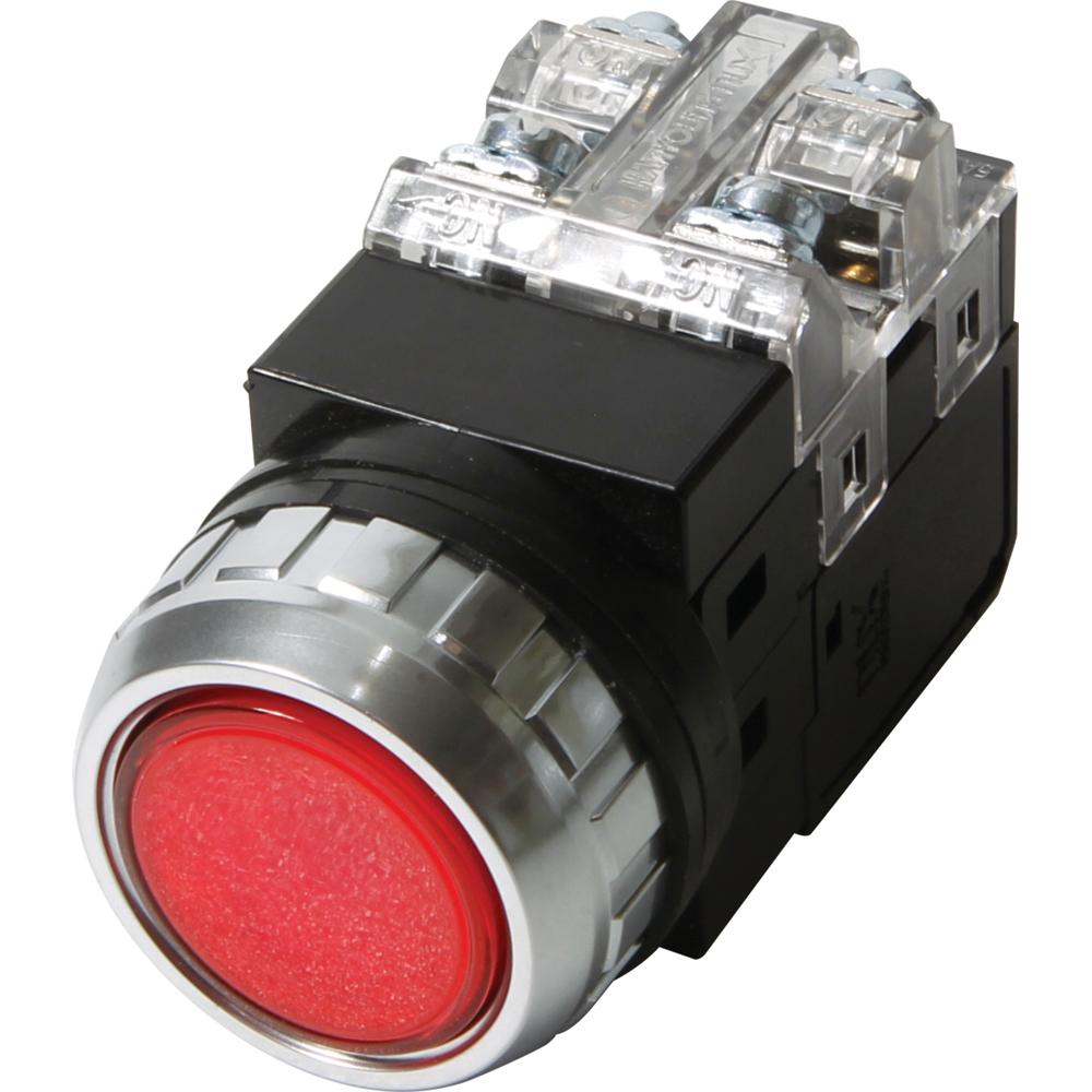 LED조광용 푸시버튼스위치 한영넉스 CRX-F25MA(R) 10/EA W7892686