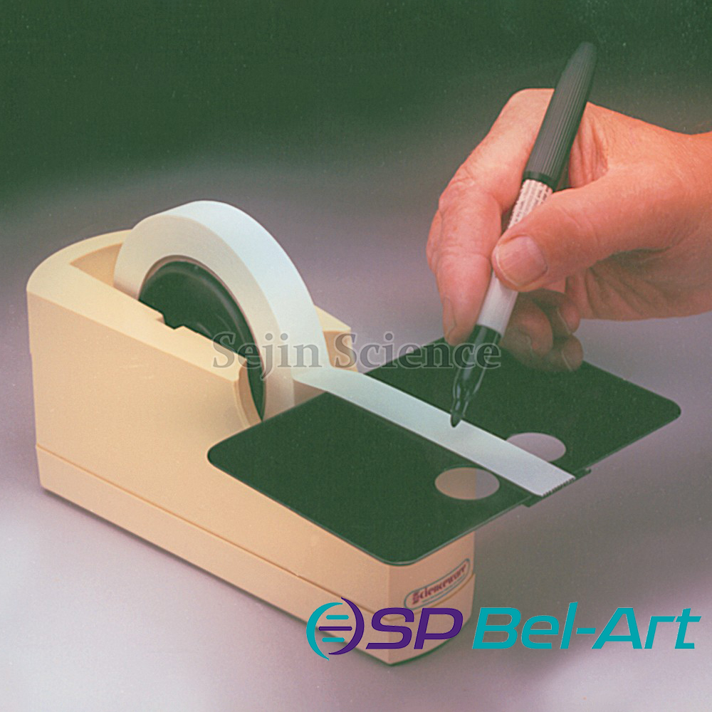 1구 라벨 디스펜서 BA.13461-0000 Bel-Art Write on Label Dispenser 벨아트  : 세진과학