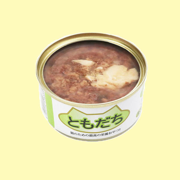 토모다찌 캔 고양이 캔 간식 참치+연어, 80g, 1개 : 위아펫