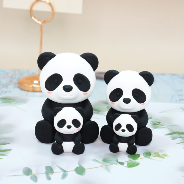 [노들공방 몰드] 3D 팬더 데코몰드 2가지 사이즈 : 노들공방
