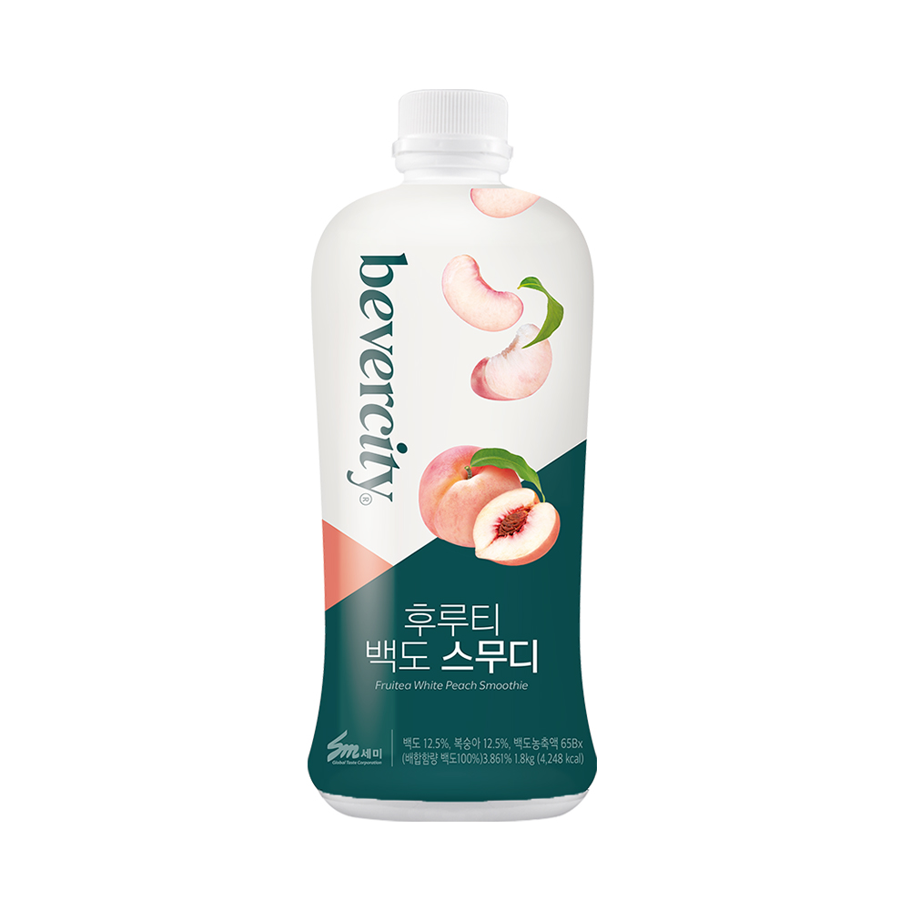 세미 베버시티 백도 후루티 스무디 1.8kg : 카페 그로서리