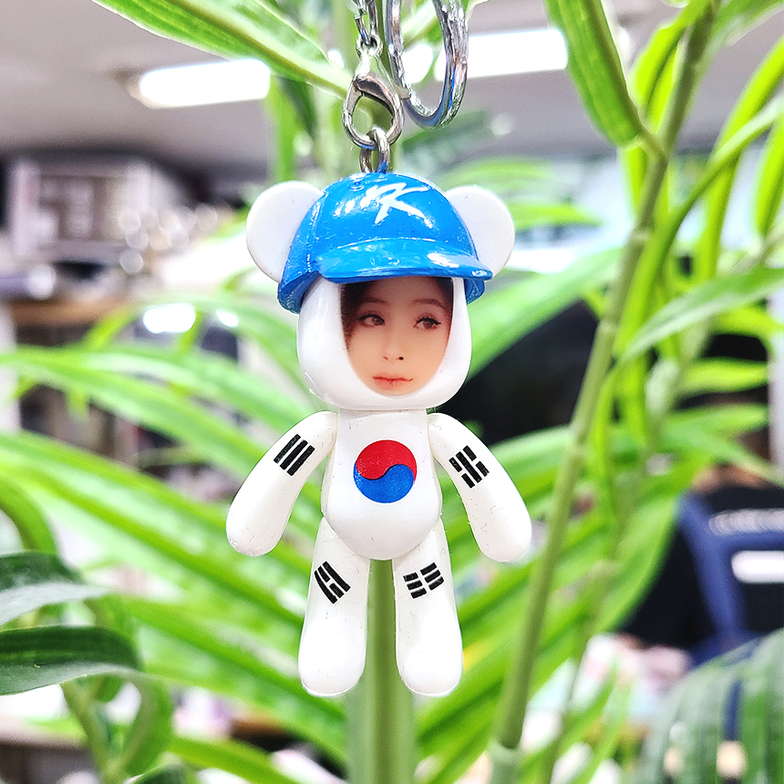 러블리 3D 사진포토 피규어 인형 입체사진 특별한선물 대두 얼굴 마블히어로 : 포토릭스