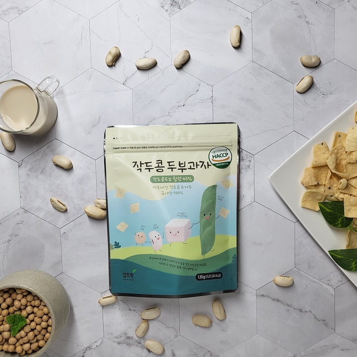 알뜨랑농원 문경 작두콩 두부과자 5개입 국산 두부과자 수제 두부과자 과자선물 : 알뜨랑농원