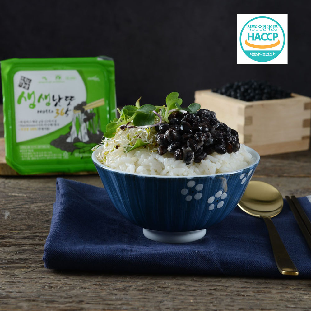 [청보마을] 발효명가 낫또365 24팩입 / 국산쥐눈이콩100% / 특허균주로 발효 HACCP : 청보마을