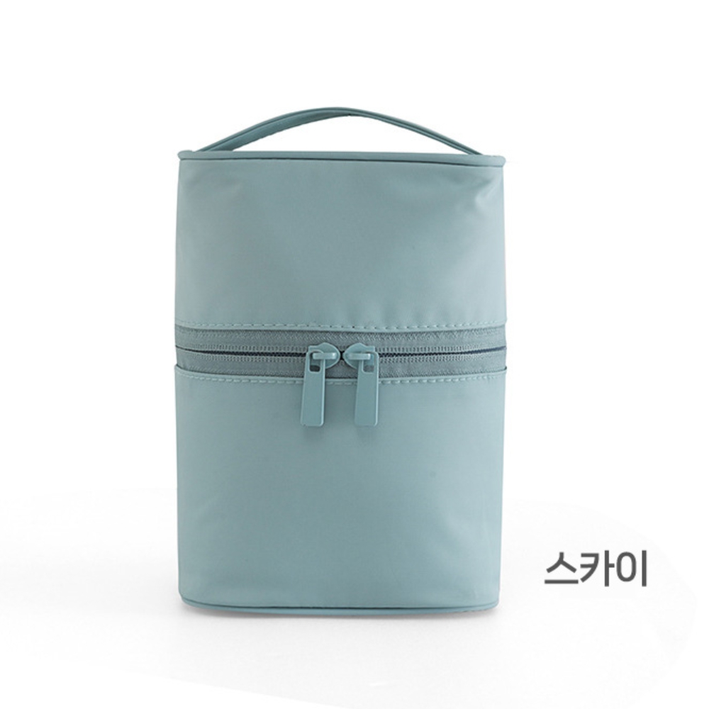 간편한 방수소재 휴대용 화장품케이스 넉넉한수납 : 빅토르몰