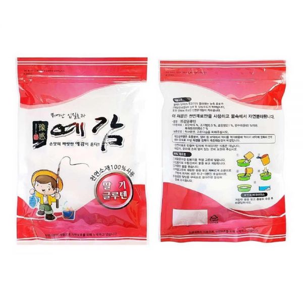 민물 붕어 대물낚시용 미끼 떡밥 예감 딸기 글루텐 덕용 : 붕어나라