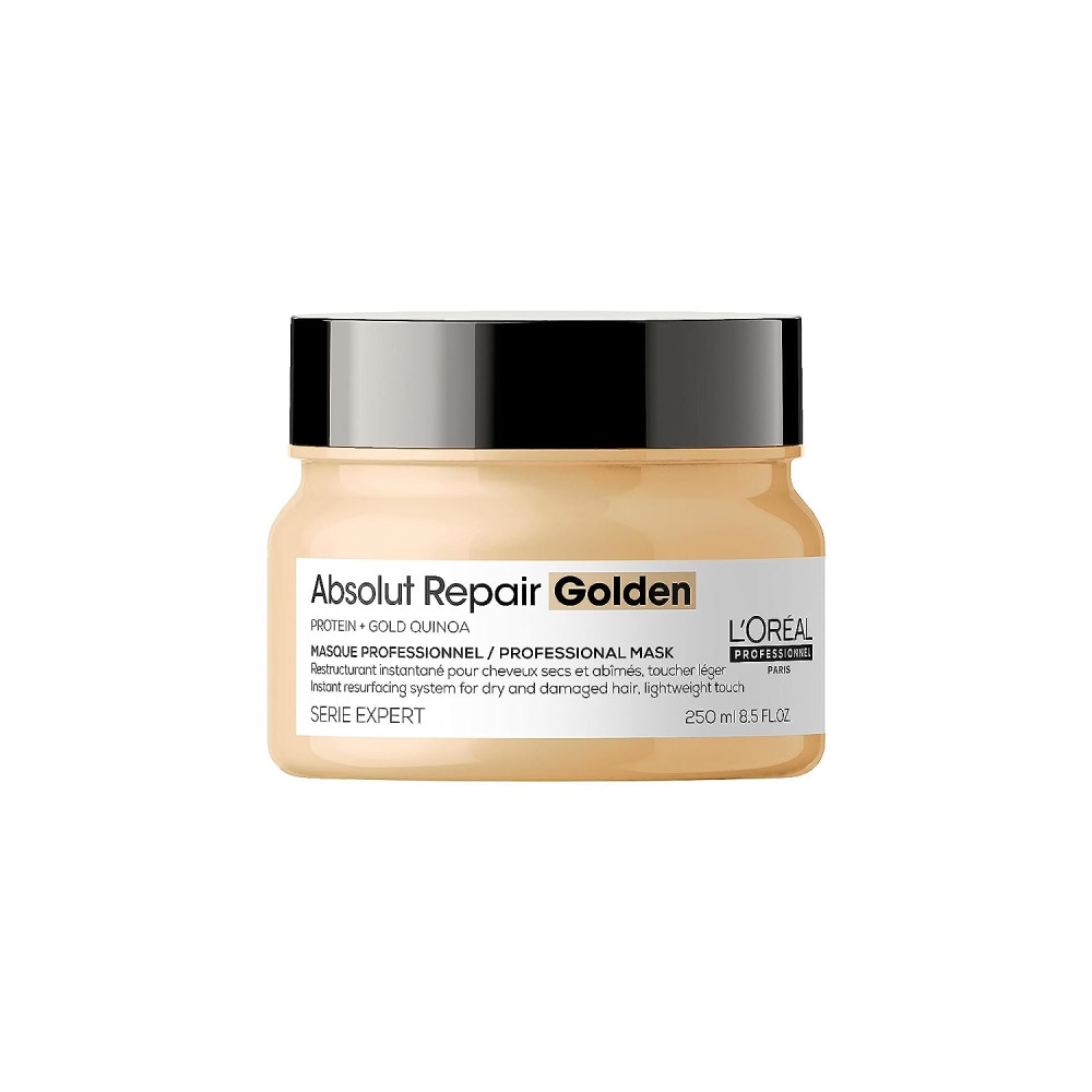 로레알 세리 엑스퍼트 앱솔루트 리페어 골든 마스크 헤어팩  250ml : 유니픽커머스