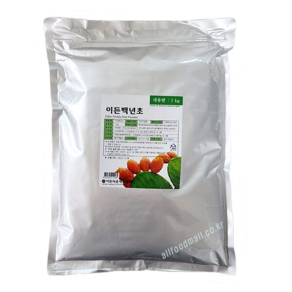 이든타운 백년초분말 1kg 천연색소 백년초가루 : 다이뜨라요기