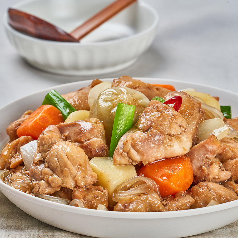 간편집밥 찜닭 500g+500g 맛집 밀키트 집들이음식 캠핑요리 순살 홈파티 : 간편집밥