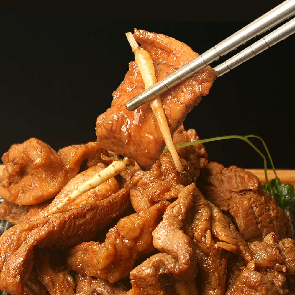 국내산 인삼품은 수제양념갈비 500g+500g(2세트 구매시 당면2팩증정) : 와와푸드