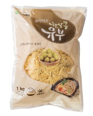 [BS푸드몰]신미 햇살콩 유부 슬라이스 1kg (신미) : BS 푸드몰
