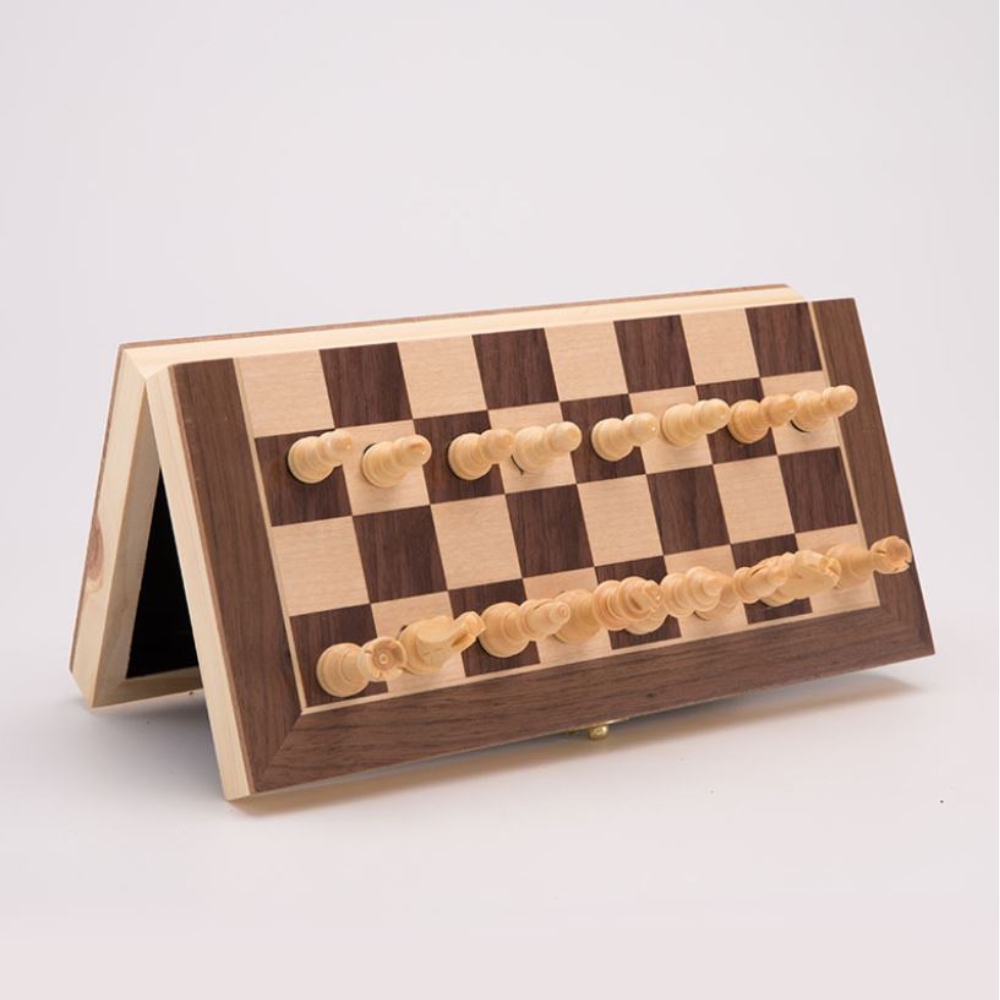 강력 고급 자석 원목 체스 초등 성인 체스판 30cm Chess : 당돌브라더스