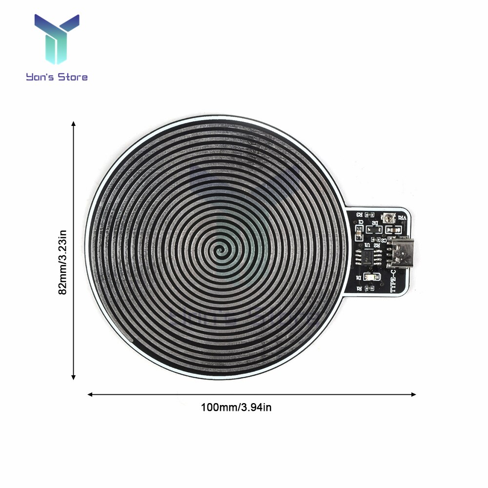 초저주파 펄스 공명 발생기 수면 개선 깊은 USB C타입 인터페이스 7.8Hz 슈만 웨이브 : 행복유통04