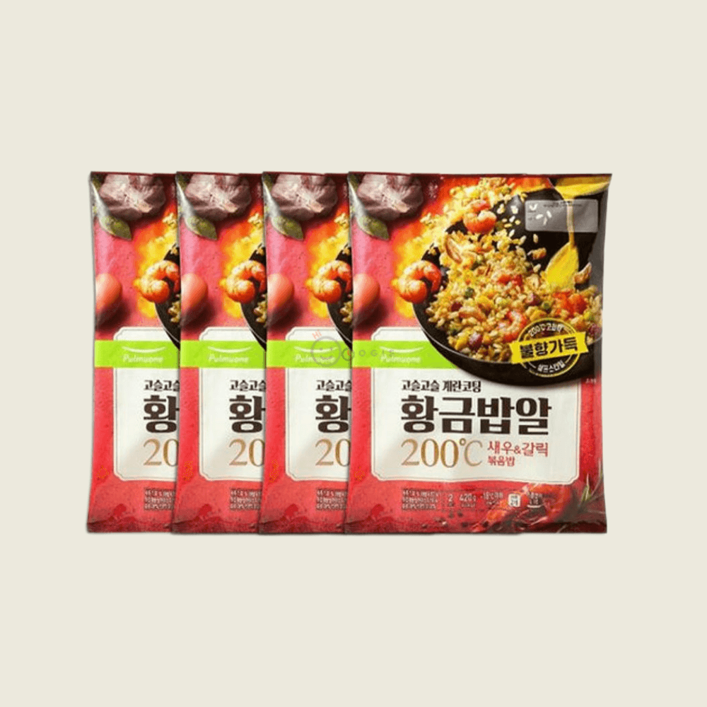 황금밥알 볶음밥 새우갈릭 420g 4봉 : 하이로지스