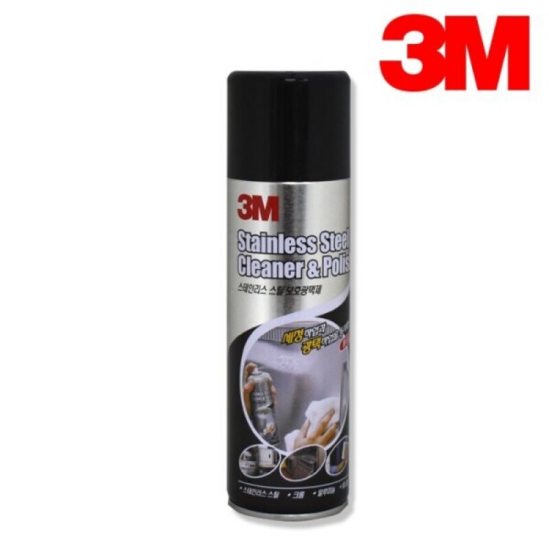 3M 스테인리스 스틸 클리너 폴리쉬 320ml 세정제 세척제 주방 싱크대 텀블러 냄비 거품 광택 스텐 스댕 그릇 크리너 : 성원퍼스트몰