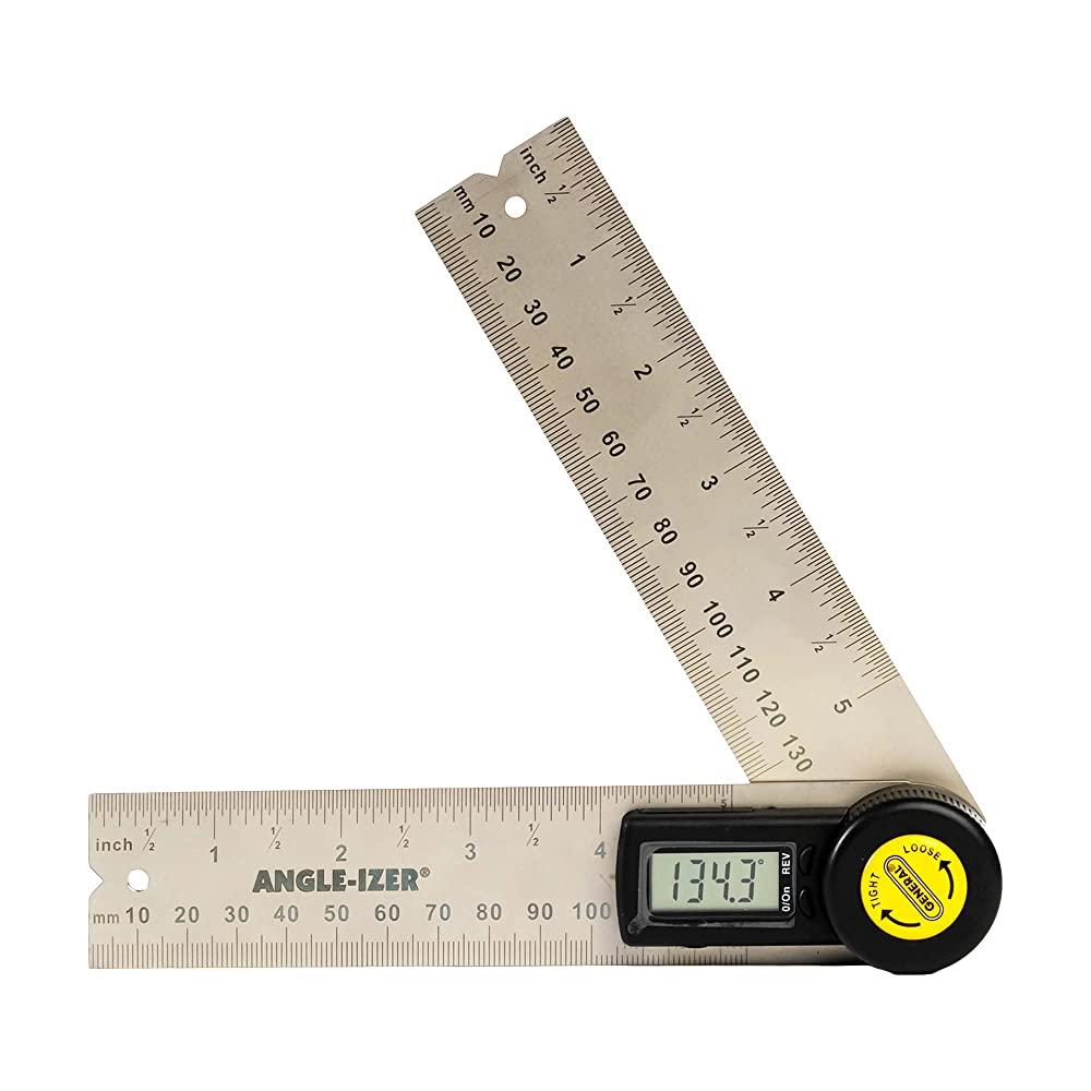 General Tools 디지털 앵글 파인더 룰 822 12.7cm(5인치) : 치치토다