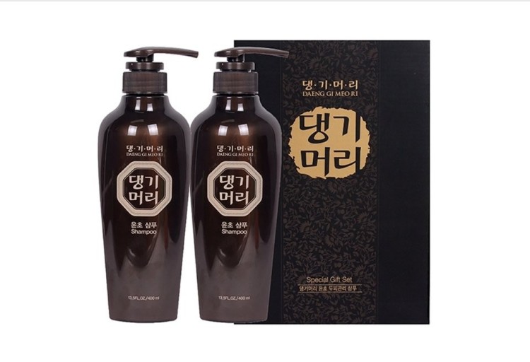 [무배]  댕기머리 윤초샴푸 400ml 2종세트 : 카딜
