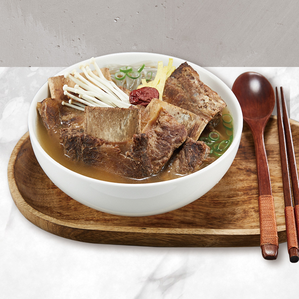 국제식품 부산맛집 초원농원 소 갈비탕 1kg 간편식 1개 : 국제식품 공식쇼핑몰