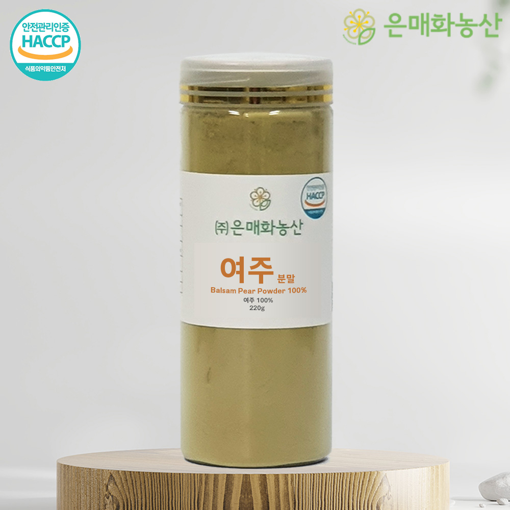 국산 여주 분말 220g : 은매화농산