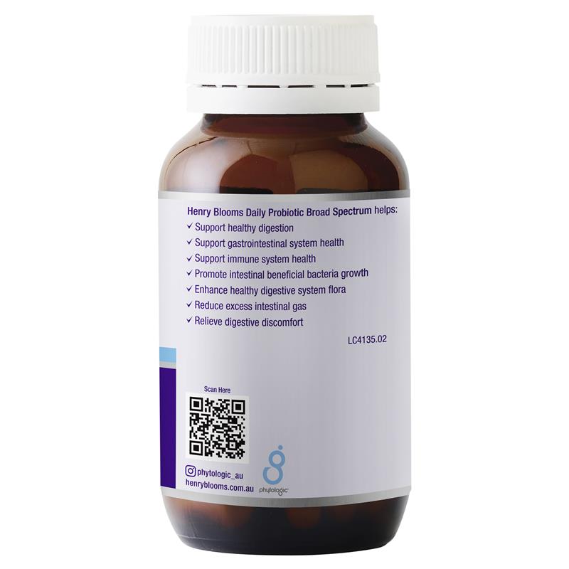 헨리 블룸스 어른용 데일리 브로드 스펙트럼... 60정 / henry blooms adults daily broad spectrum probiotic 60 capsules : 스페셜호주