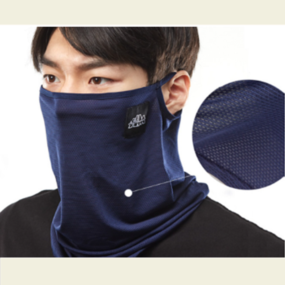 국산 메쉬 마스크 귀걸이형 자전거 운동 마스크 : 니꼬네꼬