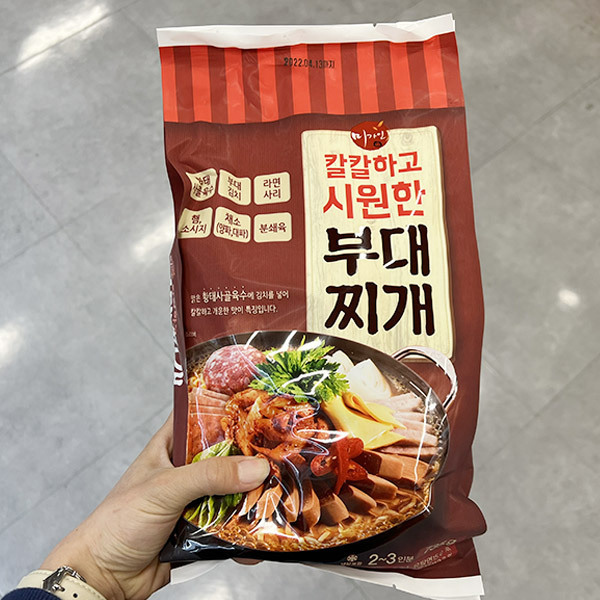 미가인 칼칼 시원부대찌개 735g x 2개 : 내일 배송