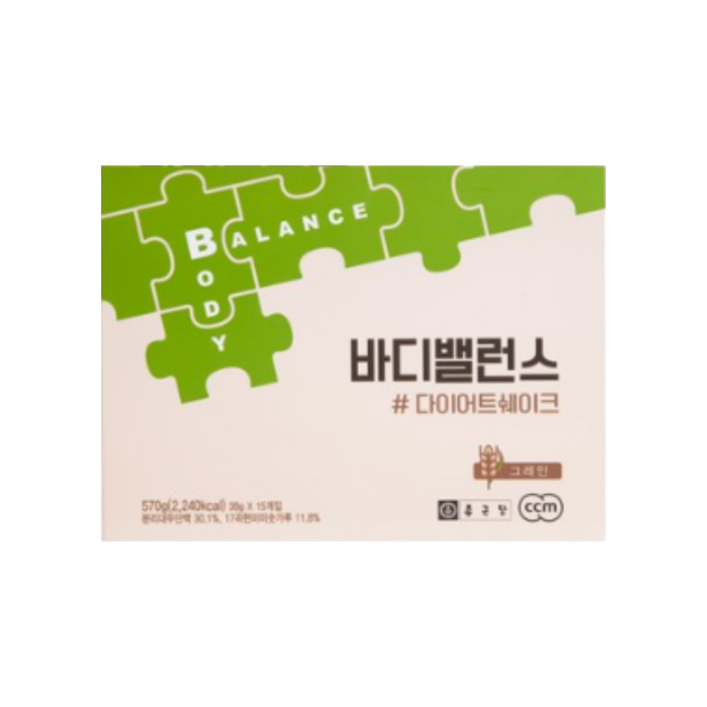종근당 단백질 식사대용 바디밸런스 다이어트 쉐이크 그레인 스틱 15포 1박스 : RED BAND
