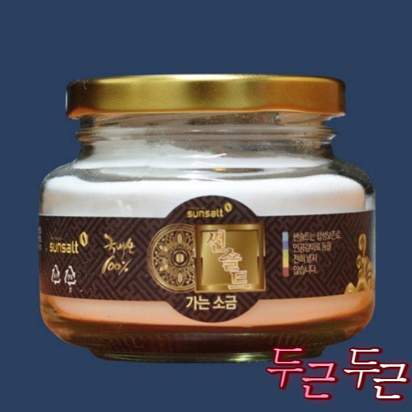썬 용융금 가는금 00g 간수뺀 좋은 천일염 : 노랑소리