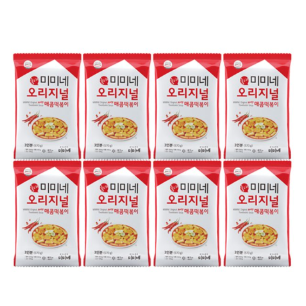 미미네 매콤한맛 국물떡볶이 8봉 : 마켓하리스