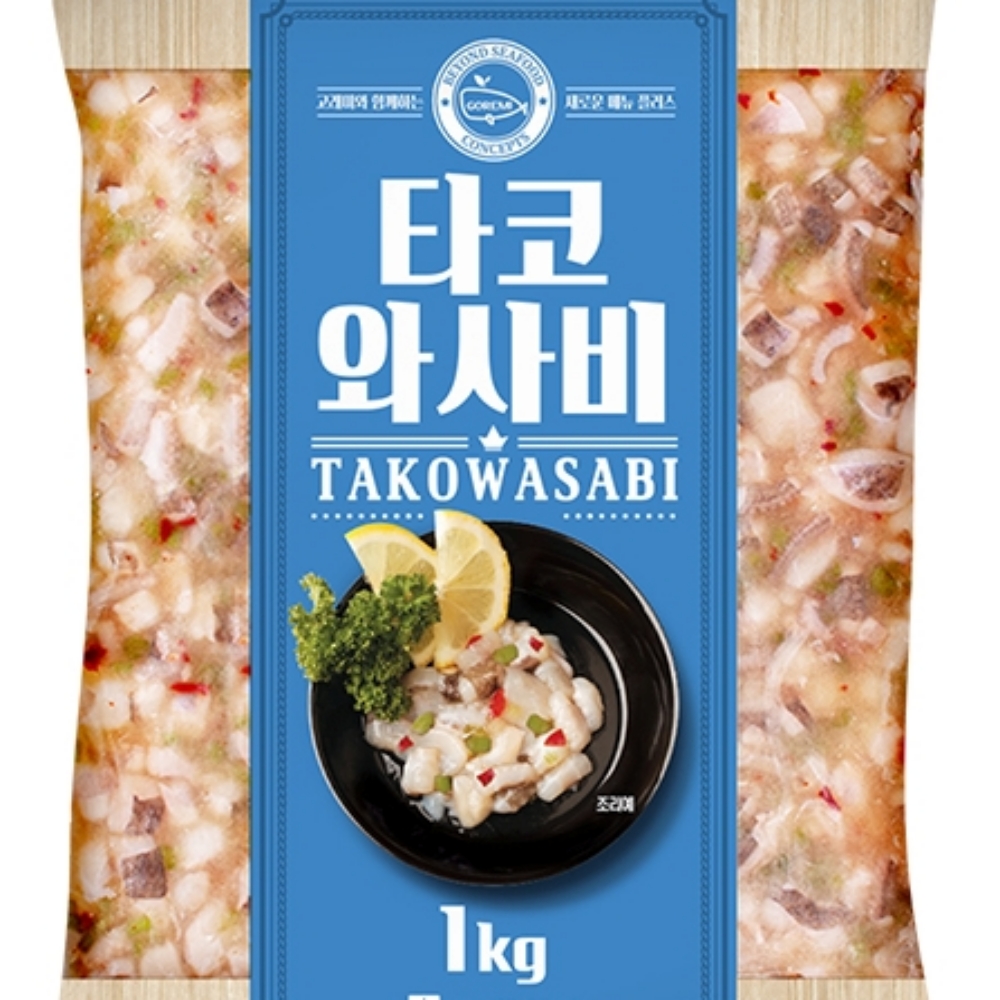 타코와사비 고래미 군함 초밥 500G 1KG : 봄이마미