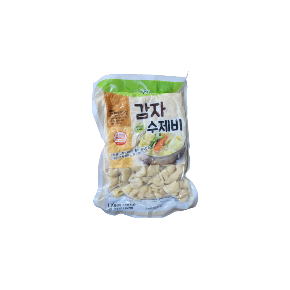 감자수제비 새벽수풀동산 1kg 냉장 : 와우식자재