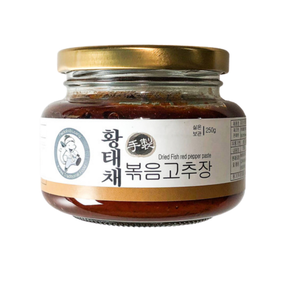 황태채 수제 볶음고추장 250g 국산 고추장 사용 : 텃골푸드