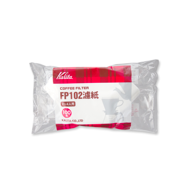 칼리타 흰색 커피필터 2~4인용 100매 (FP-102) : 빅커피스토어