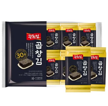 코스트코 광천김 곱창김 도시락 7g 30봉 : 행복판다샵