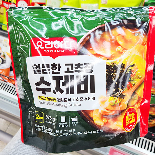 요리하다 얼큰한 고추장수제비 376g x 2개 : 내일 배송