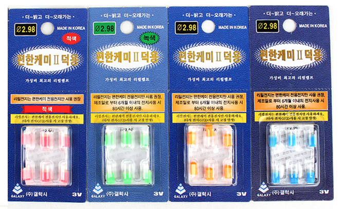 갤럭시 편한케미Ⅱ 덕용 전자케미 케미 6개입 : 킴피싱