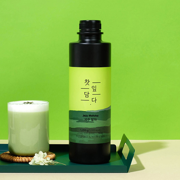 스위트컵 제주말차 베이스 1.2kg 찻잎담다 녹차라떼 : 티 포인트