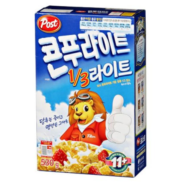 동서식품 포스트 콘푸라이트 1/3 슈거라이트 530g : L스토어