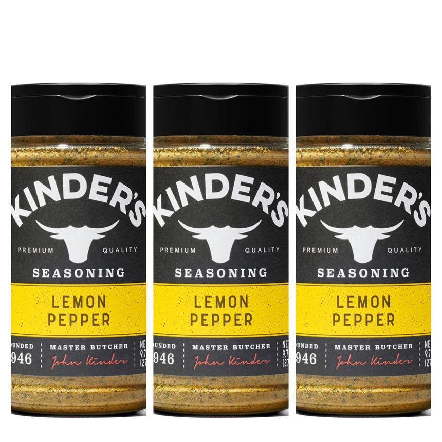 Kinders 킨더스 레몬 페퍼 시즈닝 275G 3개 : 스페루치