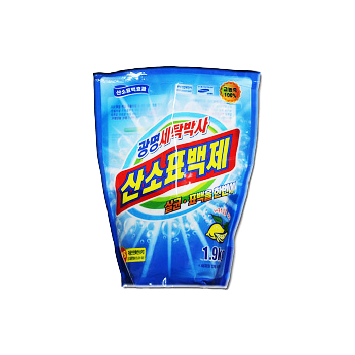 광명 산소표백제 1.9KG 세탁세제 살균 표백 : MARKET SENSE