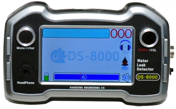 대성엔지니어링 디지털 청음식 누수탐지기 DS-8000 : 그레이스툴스