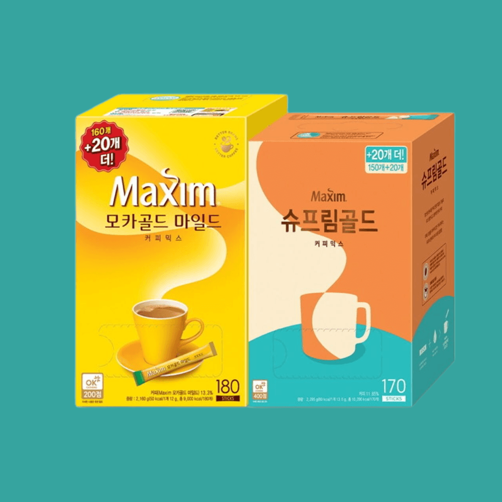 맥심슈프림골드 170T+맥심 모카골드 커피믹스 180T : 빵나무바오밥