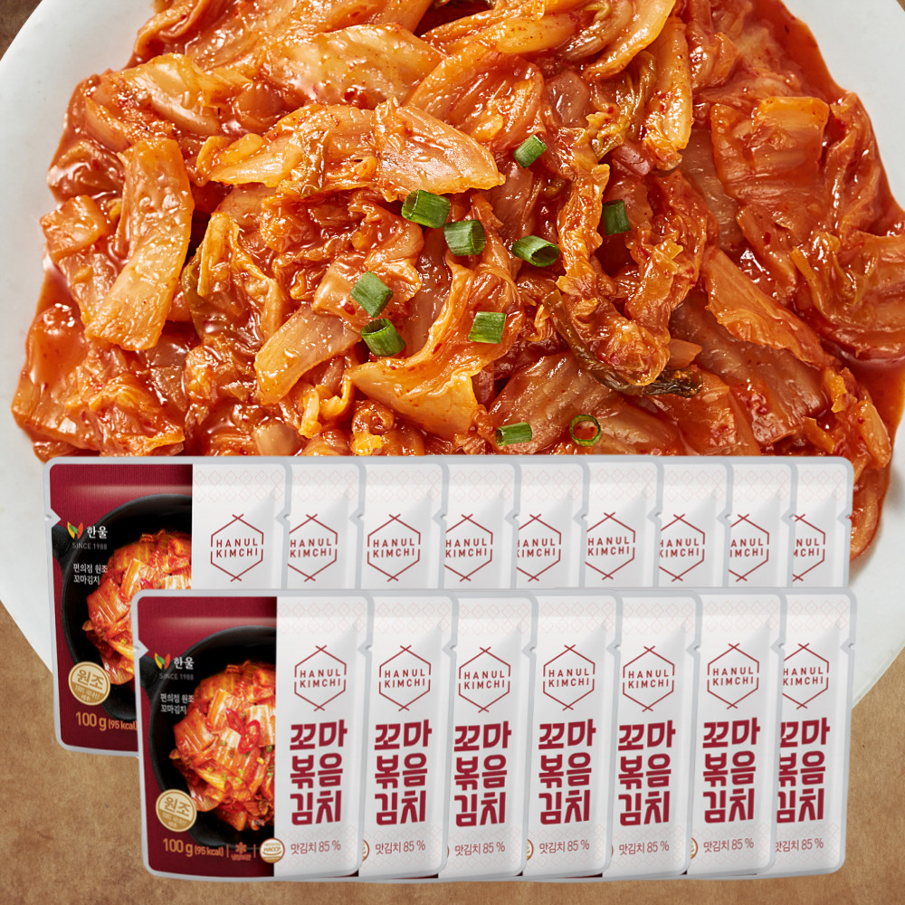 한울 편의점 꼬마 볶음김치100g 8봉+8봉 : 위버스몰
