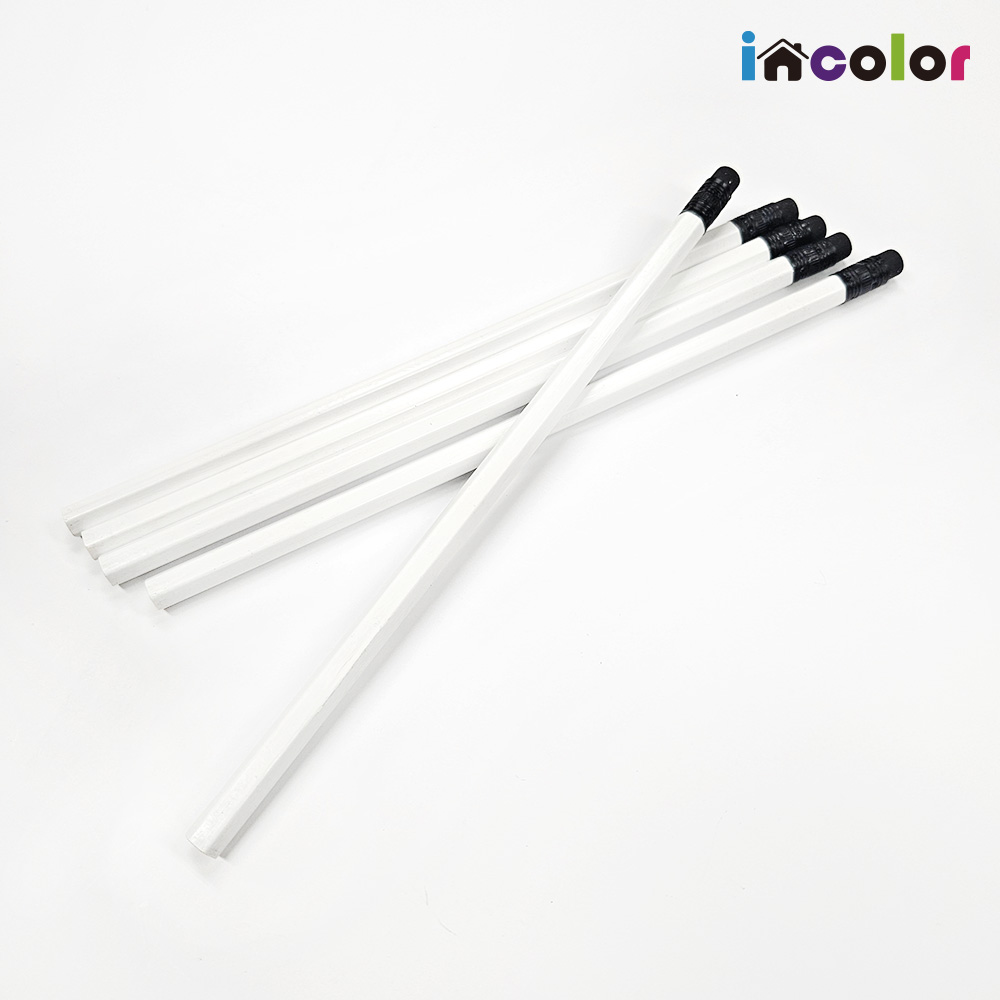 incolor 잘 써지는 비비드육각(B)연필 한개부터 구매가능 : 정프로팩토리