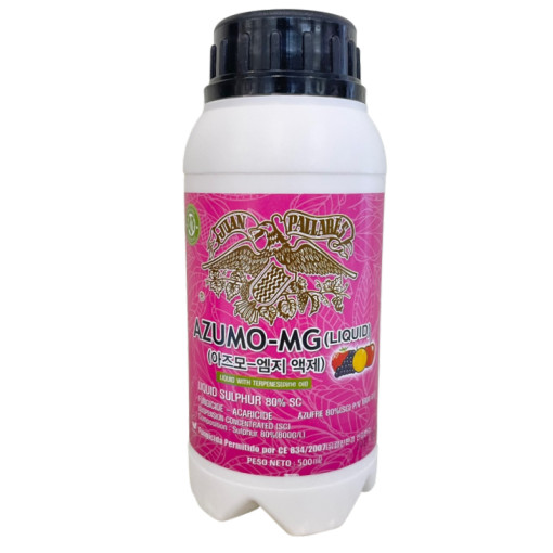 차차미 아즈모엠지 액상 500ml 유황 수용성 토양 개량 고추 칼라병 탄저병 마늘 양파 비료 살균제 살충제 : 주식회사 차차미
