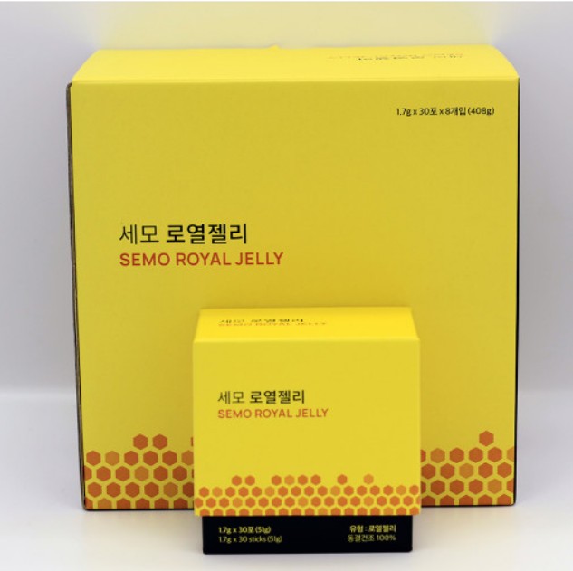 세모 로열젤리 로얄젤리 로얄제리 30P (1.7g) 4곽 : 시즌글라스 연수점